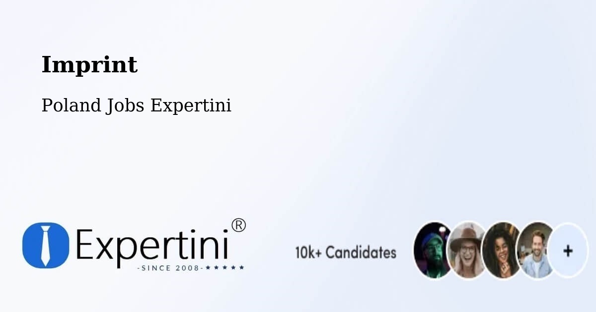Imprint – Kielce - Poland Jobs Expertini